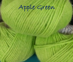 Apple Green Spun Alpaca